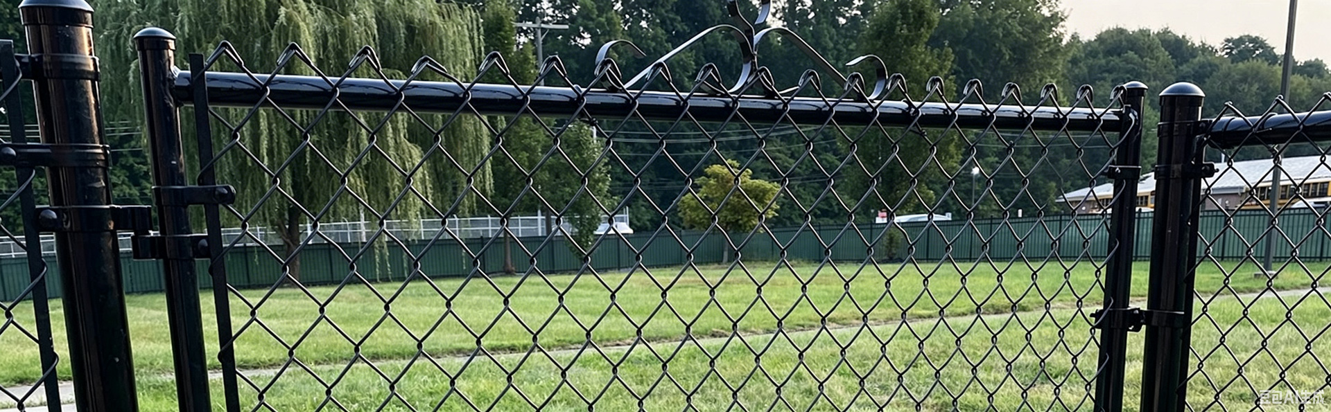 Chain-Link-Fence-Single-Gate