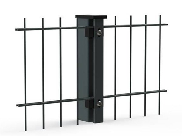 Double-Wire-Fence-Clamp-Bar-Connection