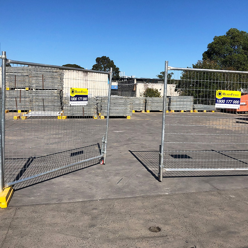 Australia Temporary Fence Double Gate