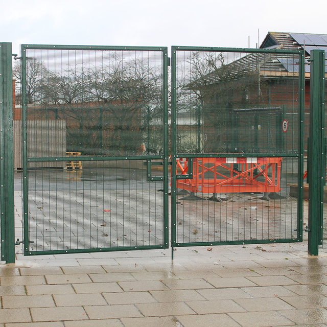 358 Anti Climb Fence Double Gate