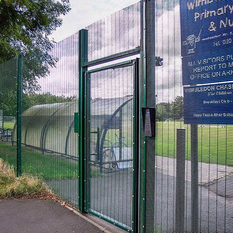 358 Anti Climb Fence Single Gate