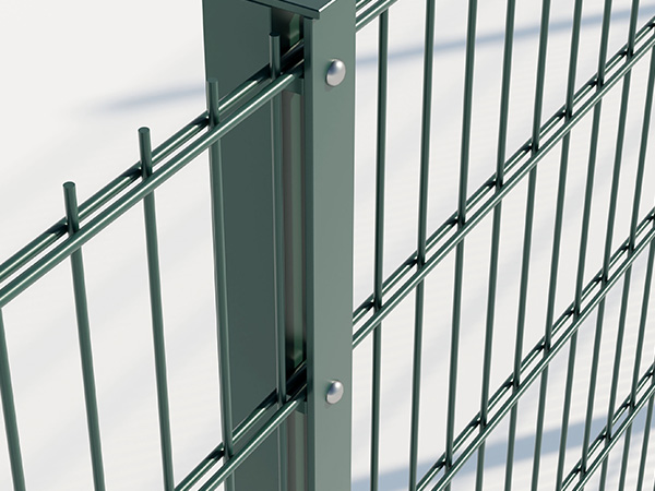  Powder coating double wire fence