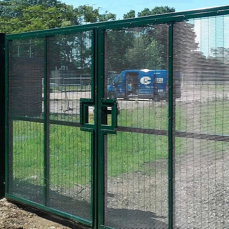 358 Anti Climb Fence Double Gate