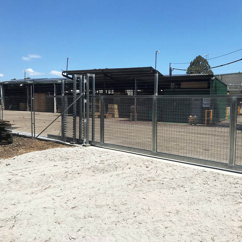 358 High Security Fence Sliding Gate