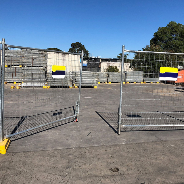Australia Temporary Fence Double Gate