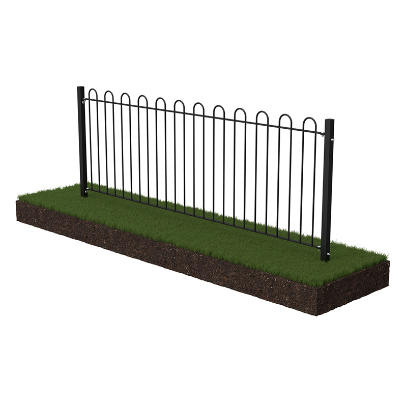 Bow Top&nbsp;Tubular Steel Fence