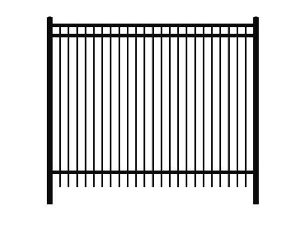 Flat-Top-Steel-Fence