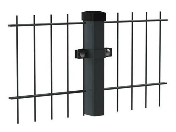 Double-Wire-Fence-Square-Clamp-Connection