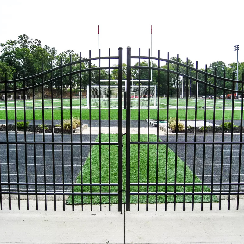 Metal Fence Double Gate