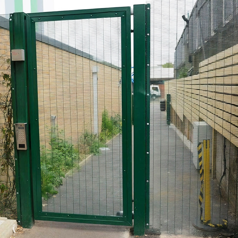 358 Anti Climb Fence Single Gate