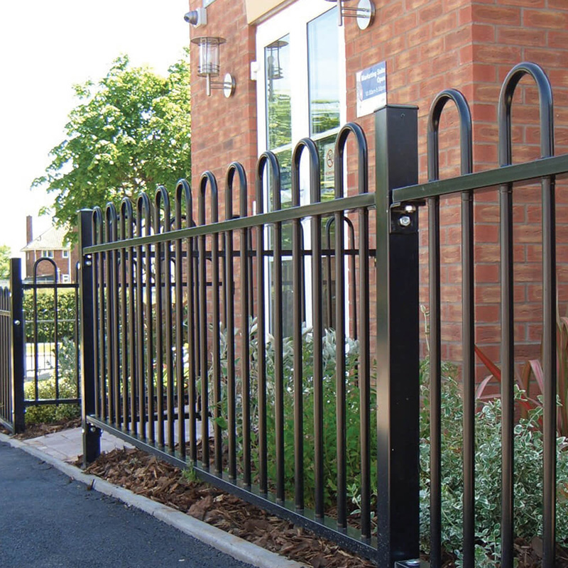 Bow Top&nbsp;Tubular Steel Fence