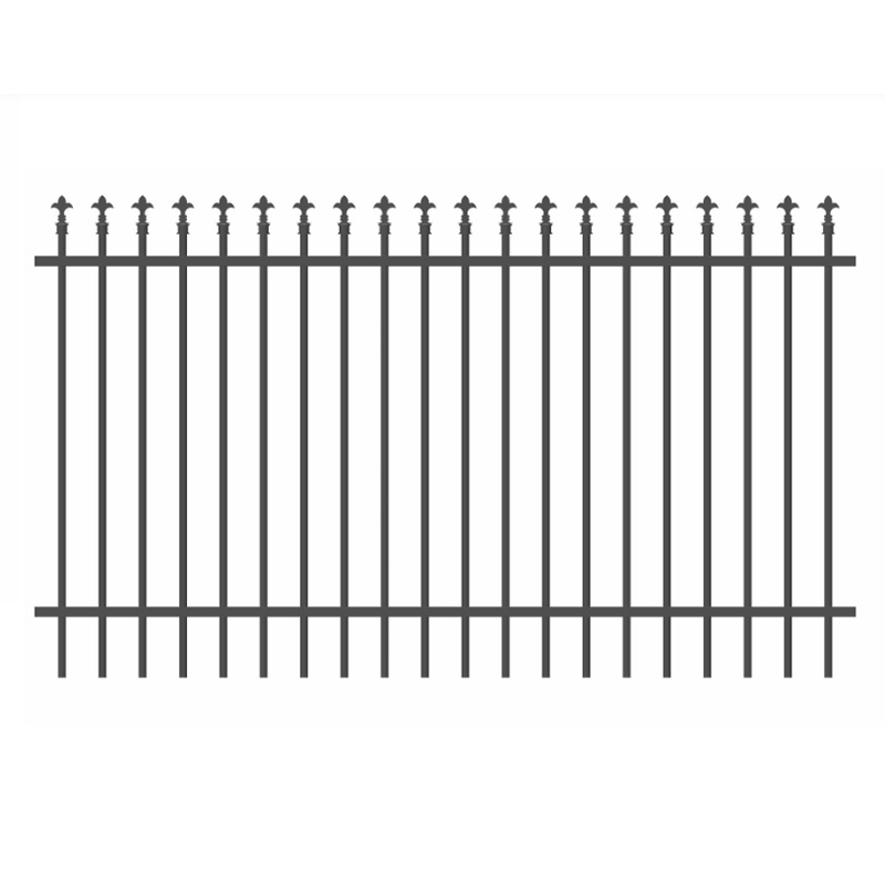 Spear Top Tubular Steel Fence