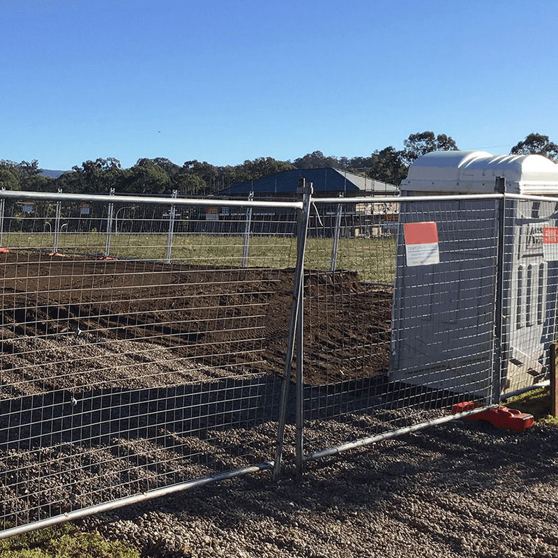 Australia Temporary Fence Double Gate