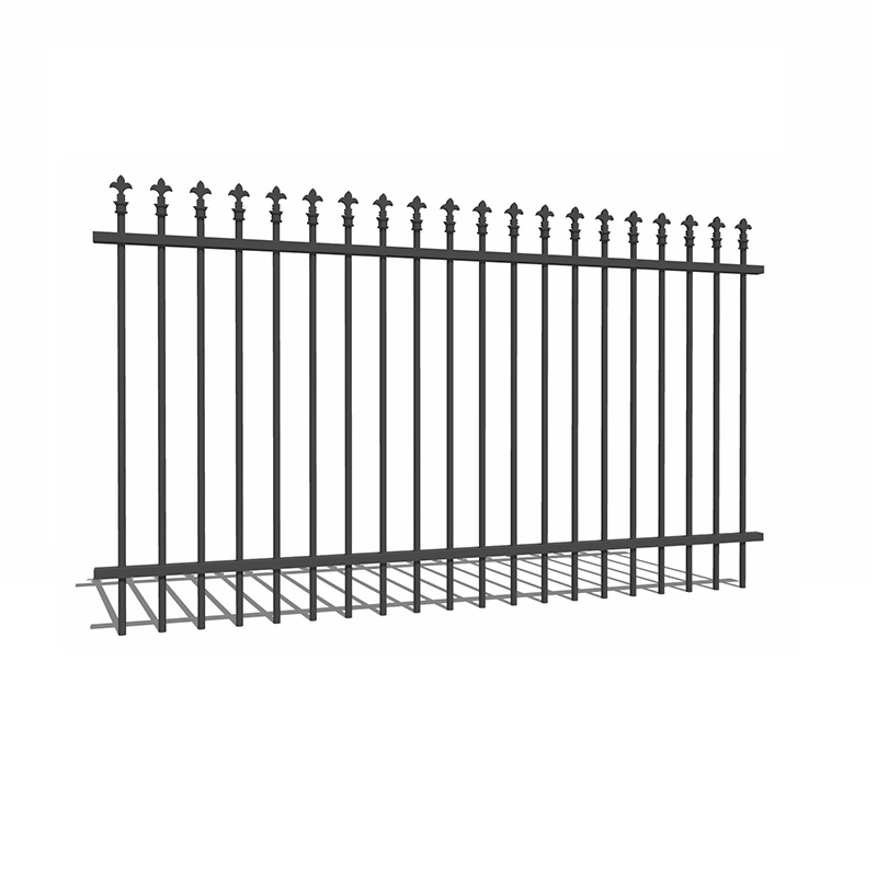 Spear Top Tubular Steel Fence