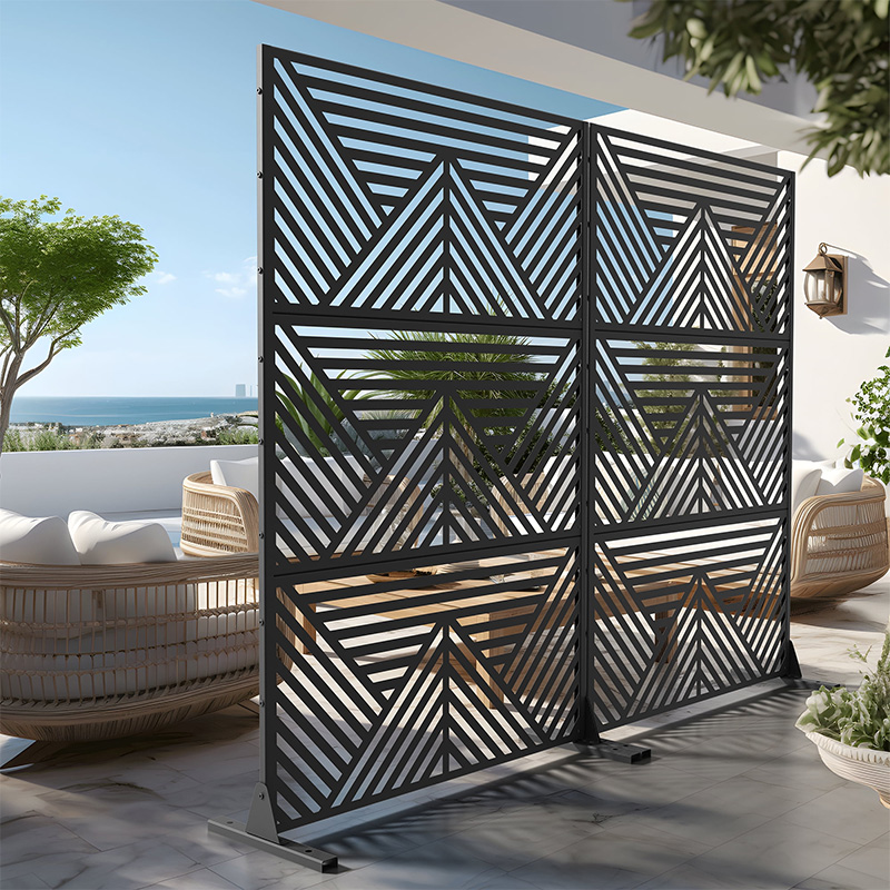 Laser-Cut Perimeter Security Fence