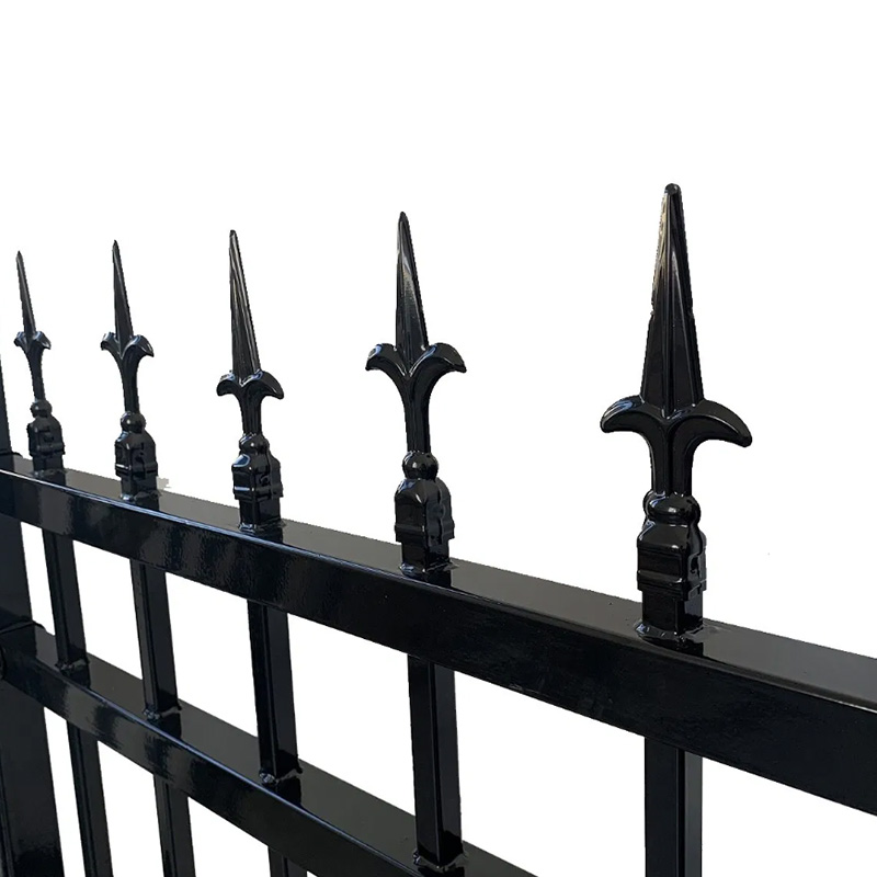 Spear Top Tubular Steel Fence