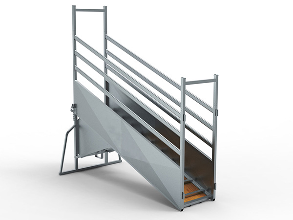 Stockman-verstellbare Laderampe