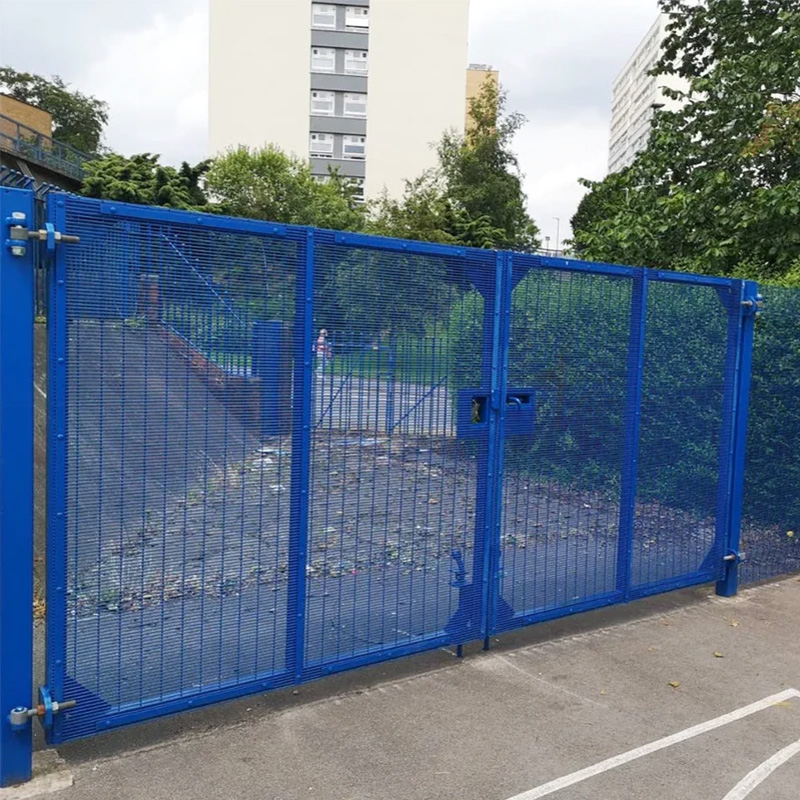 358 Anti Climb Fence Double Gate