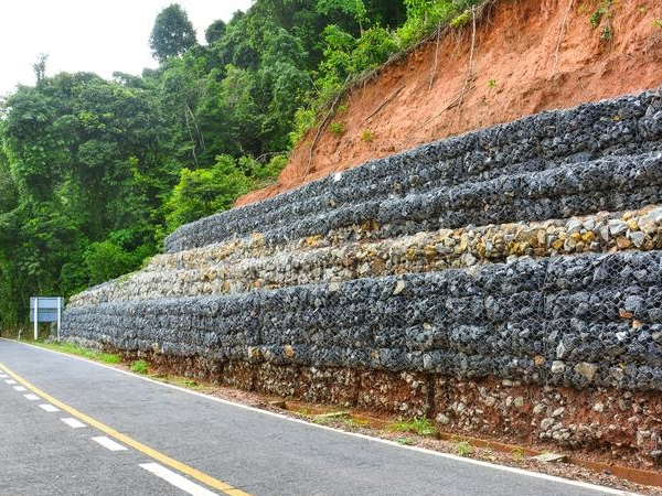 Highway-slope-protection