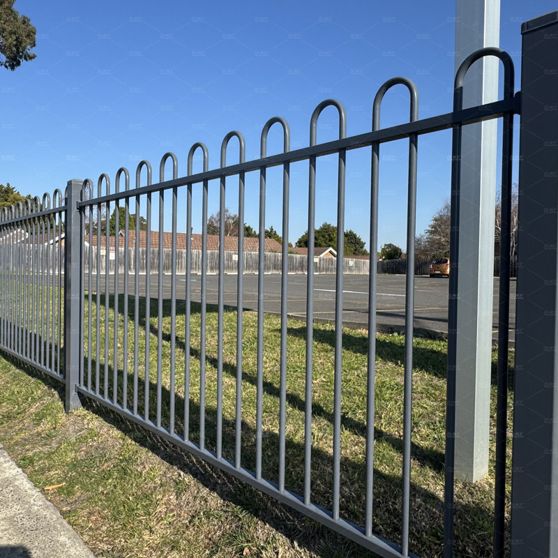 Bow Top&nbsp;Tubular Steel Fence