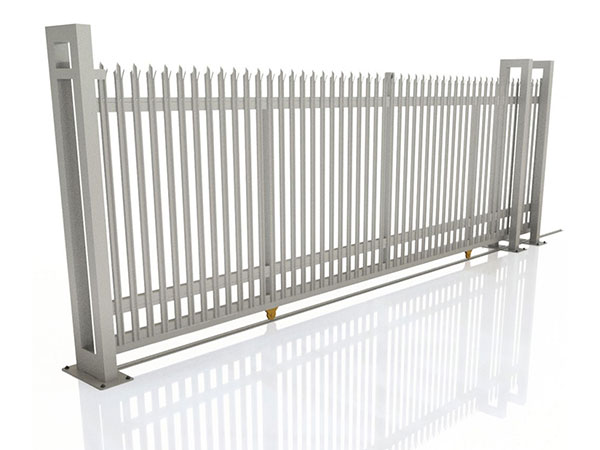 Palisade-Fence-Tracked-Gate