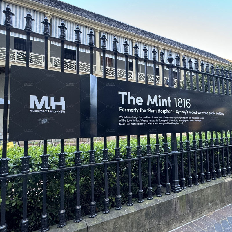 Spear Top Tubular Steel Fence