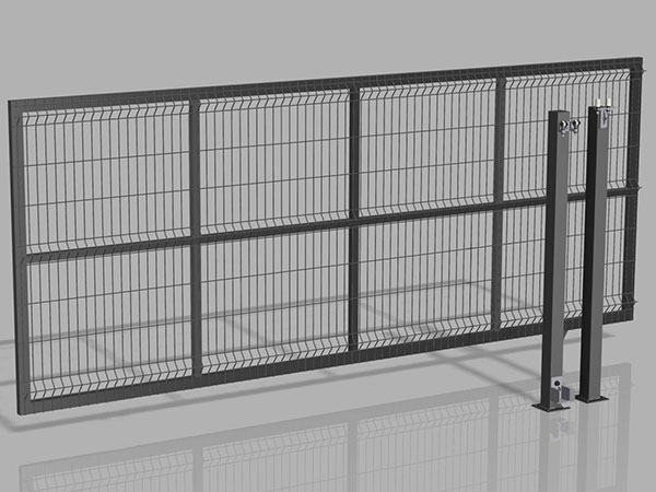 3D Fence Suspended-Gate