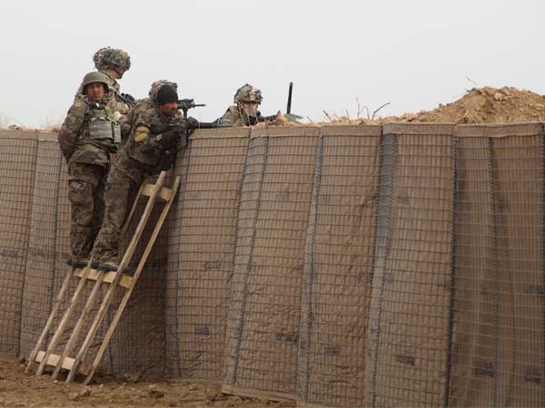 Explosion-proof wall